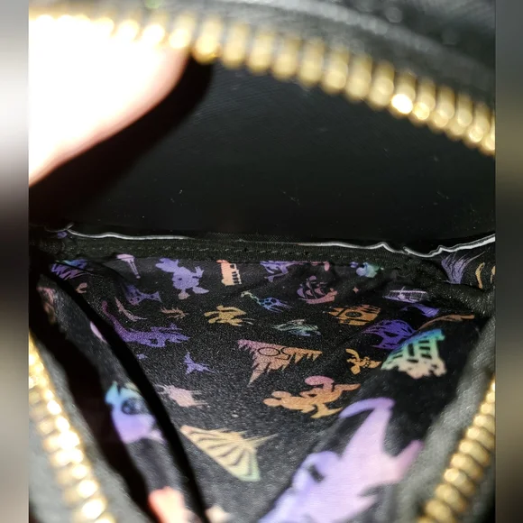 Walt Disney World 50th Anniv Loungefly Large Backpack & Minnie Mouse Stuff - Picture 9 of 16